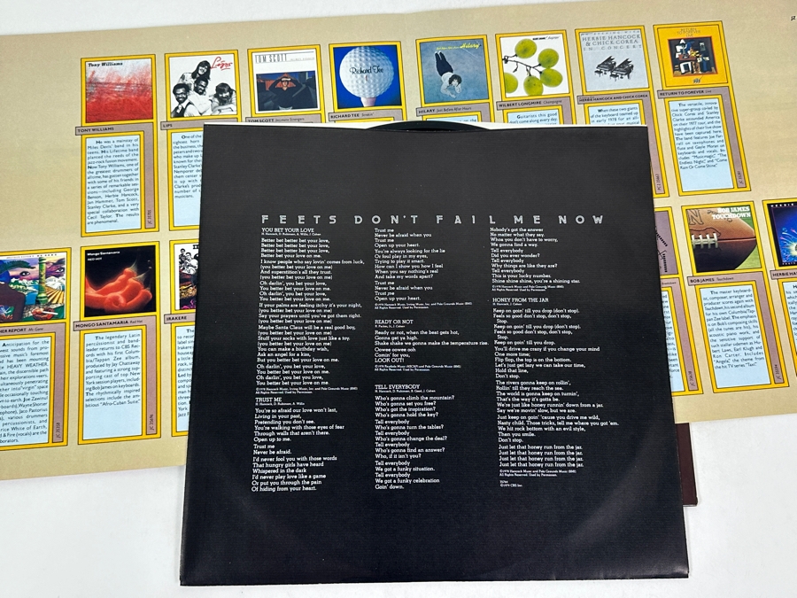 Herbie Hancock - Feets Don't Fail Me Now - Columbia JC 35764 1979 Vinyl Record [Photo 3]
