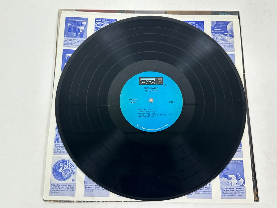 Slim Harpo - Tip On In, Excello Records, 8008, 1968 Vinyl Record [Photo 2]