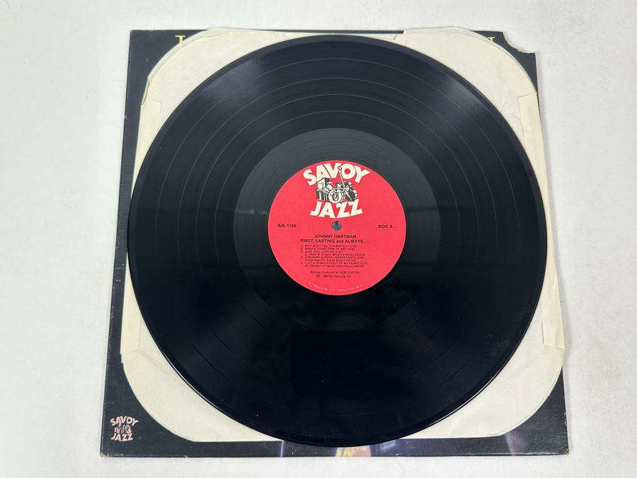 Johnny Hartman - First, Lasting & Always... Savoy Jazz SJL 1134 1984 Vinyl Record [Photo 3]