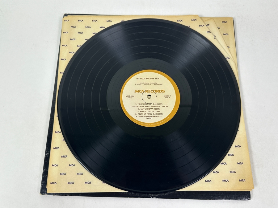 Billie Holiday - The Billie Holiday Story MCA Records MCA2-4006 1977 Deluxe Two-Record Set Vinyl Record [Photo 5]