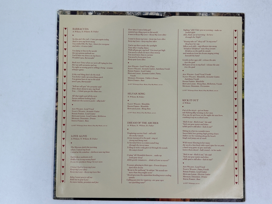 Heart - Little Queen, Portrait JR 34799, 1977 Vinyl Record [Photo 3]