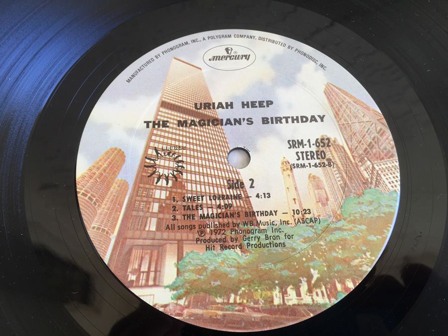 Uriah Heep ‎- The Magician's Birthday - Mercury ‎- SRM-1-652 [Photo 11]