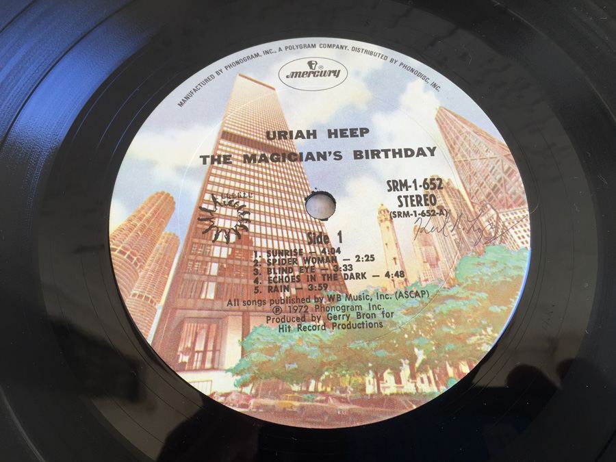 Uriah Heep ‎- The Magician's Birthday - Mercury ‎- SRM-1-652 [Photo 9]