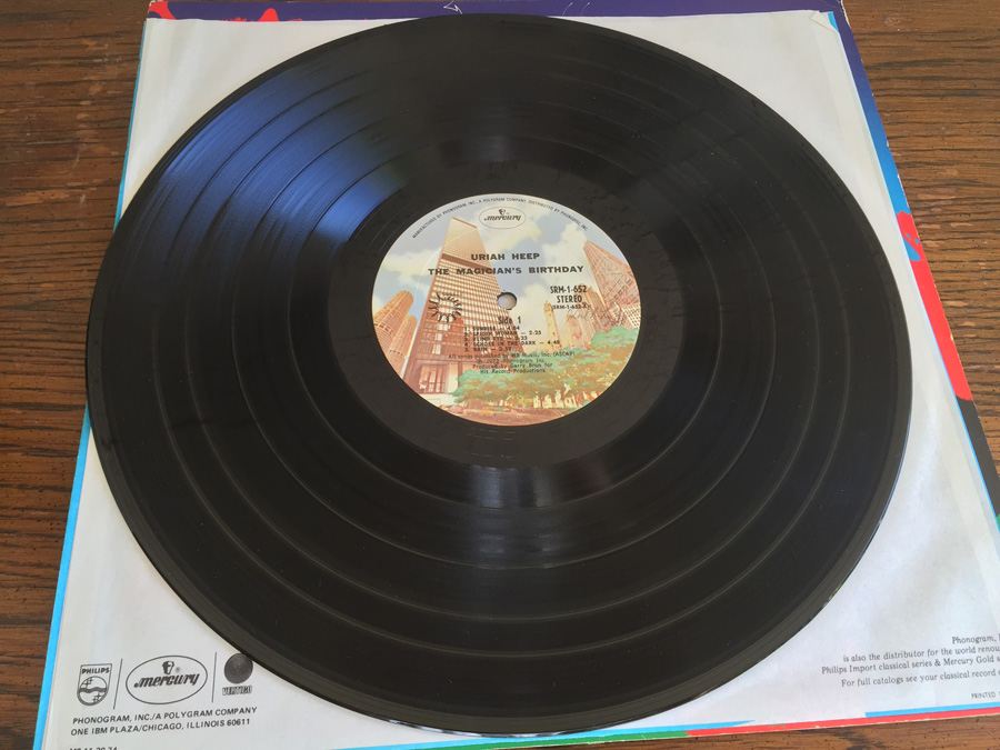 Uriah Heep ‎- The Magician's Birthday - Mercury ‎- SRM-1-652 [Photo 8]