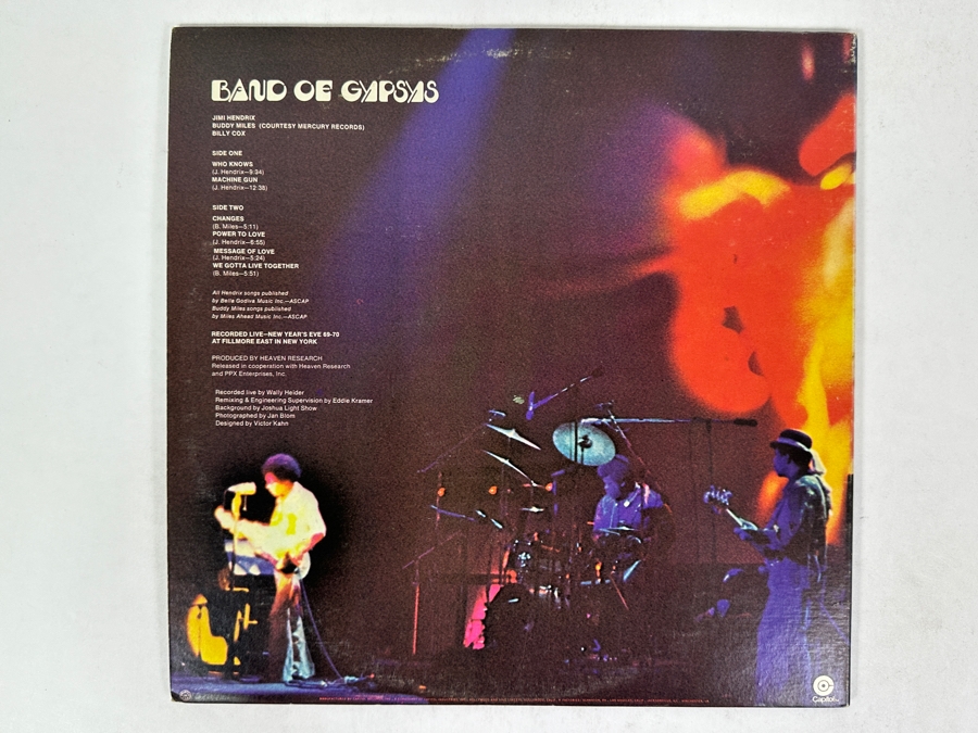 Hendrix - The Cry Of Love - Reprise Records STAO-472 1971 Vinyl Record [Photo 3]