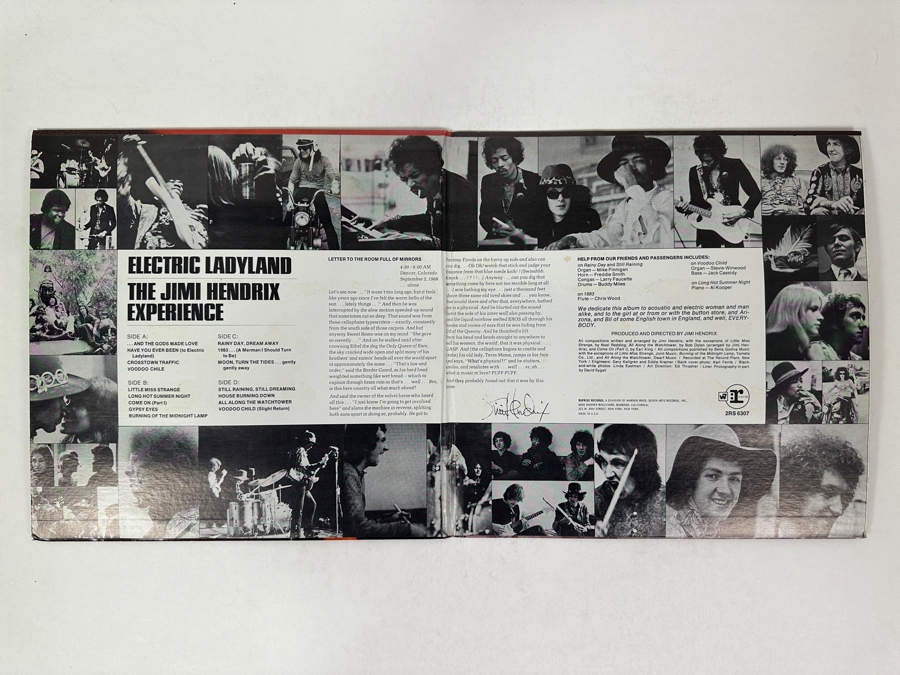 The Jimi Hendrix Experience - Electric Ladyland, Reprise Records, 6307, 1968 Vinyl Record [Photo 3]