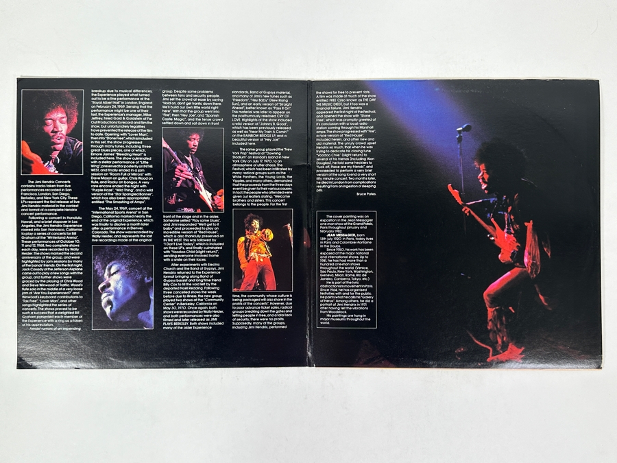 Jimi Hendrix - The Jimi Hendrix Concerts - Reprise Records 1-22306, 1982 2 x Vinyl Record [Photo 3]