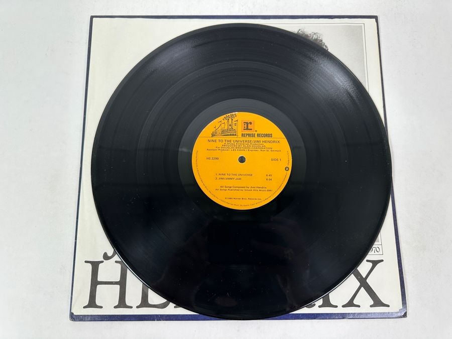 Jimi Hendrix - Nine To The Universe Reprise Records HS 2299 1980 Vinyl Record [Photo 3]