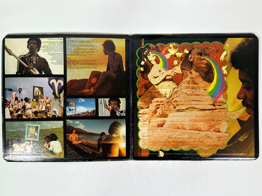 Jimi Hendrix - Rainbow Bridge - Original Motion Picture Sound Track Reprise Records MS 2040 1971 Vinyl Record [Photo 2]
