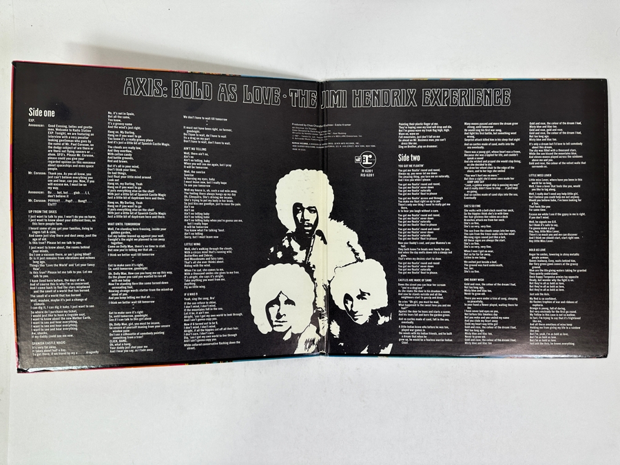 The Jimi Hendrix Experience - Axis: Bold As Love, Reprise, RS 6281, 1967 Vinyl Record [Photo 2]