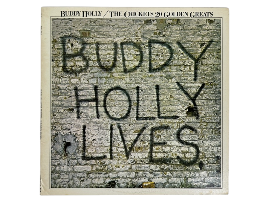 Buddy Holly / The Crickets - 20 Golden Greats, Music For Pleasure, MCA Records, MCA-3040, 1978 Vinyl Record