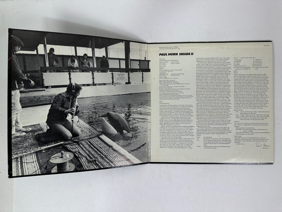 Paul Horn - Inside II, Epic, KE 31600, 1973 Vinyl Record [Photo 3]