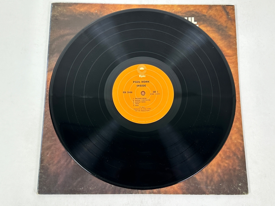Paul Horn - Inside, Epic, BXN 26466, 1968 Vinyl Record [Photo 4]