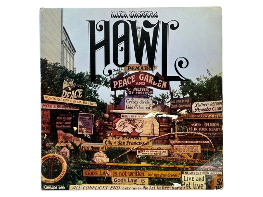 Allen Ginsberg - Howl - Fantasy 7013 1968 Vinyl Record