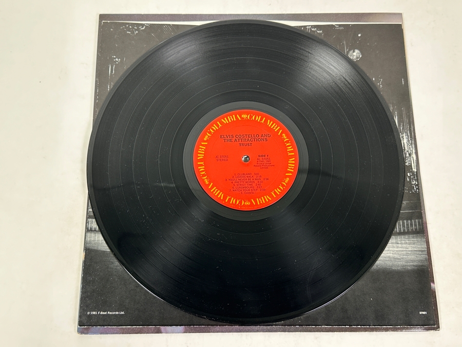 Elvis Costello & The Attractions - Columbia - JC 37051 1981 Vinyl Record [Photo 4]