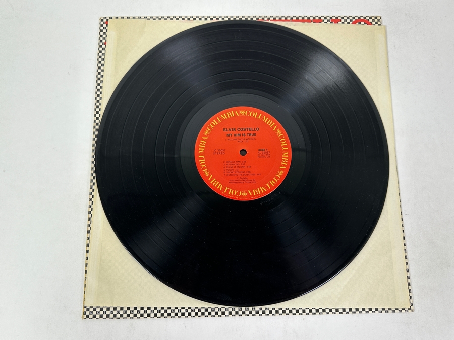 Elvis Costello - My Aim Is True, Columbia - JC 35037, 1978 Vinyl Record [Photo 3]