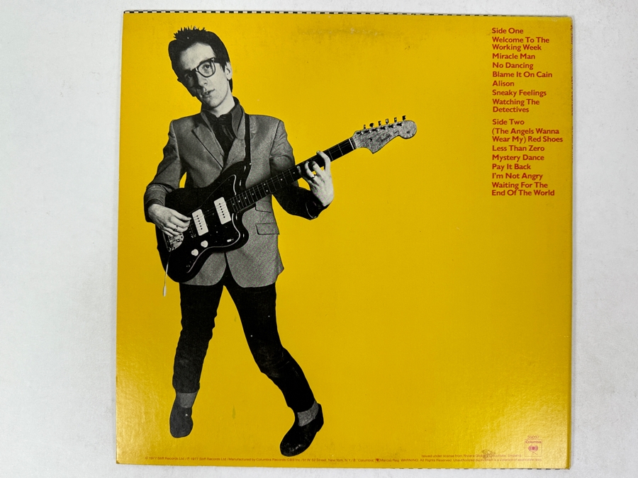 Elvis Costello - My Aim Is True, Columbia - JC 35037, 1978 Vinyl Record [Photo 2]