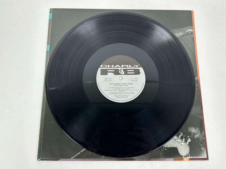 The Robert Cray Band - Who's Been Talkin' - Charly R&B CRB 1140 1986 Vinyl Record [Photo 4]