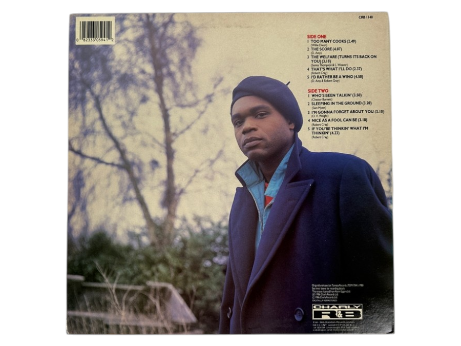 The Robert Cray Band - Who's Been Talkin' - Charly R&B CRB 1140 1986 Vinyl Record [Photo 2]