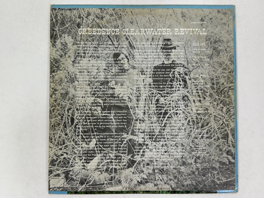 Creedence Clearwater Revival - Bayou Country. Classic Psychedelic Rock Album Art Fantasy 8382 1968 Vinyl Record [Photo 2]