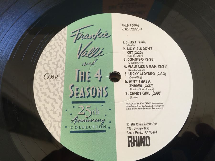 Four Seasons, The ‎- Frankie Valli & The 4 Seasons 25th Anniversary Collection - RNRP 72998-1 - 4 x Vinyl [Photo 12]