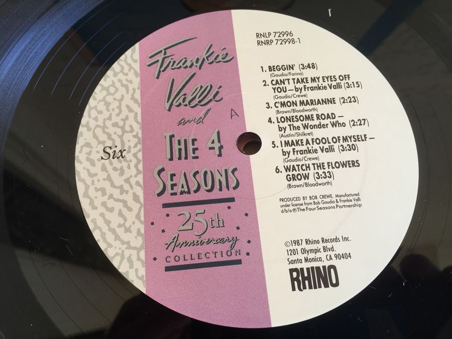 Four Seasons, The ‎- Frankie Valli & The 4 Seasons 25th Anniversary Collection - RNRP 72998-1 - 4 x Vinyl [Photo 22]