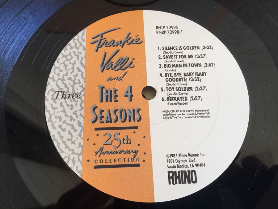Four Seasons, The ‎- Frankie Valli & The 4 Seasons 25th Anniversary Collection - RNRP 72998-1 - 4 x Vinyl [Photo 16]