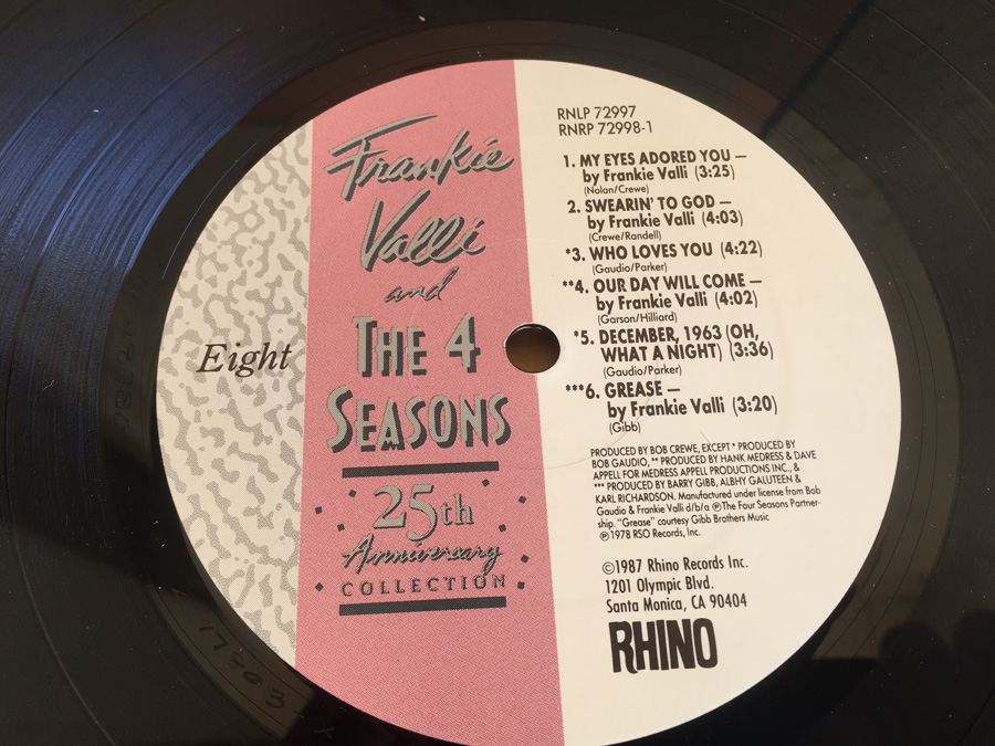 Four Seasons, The ‎- Frankie Valli & The 4 Seasons 25th Anniversary Collection - RNRP 72998-1 - 4 x Vinyl [Photo 24]