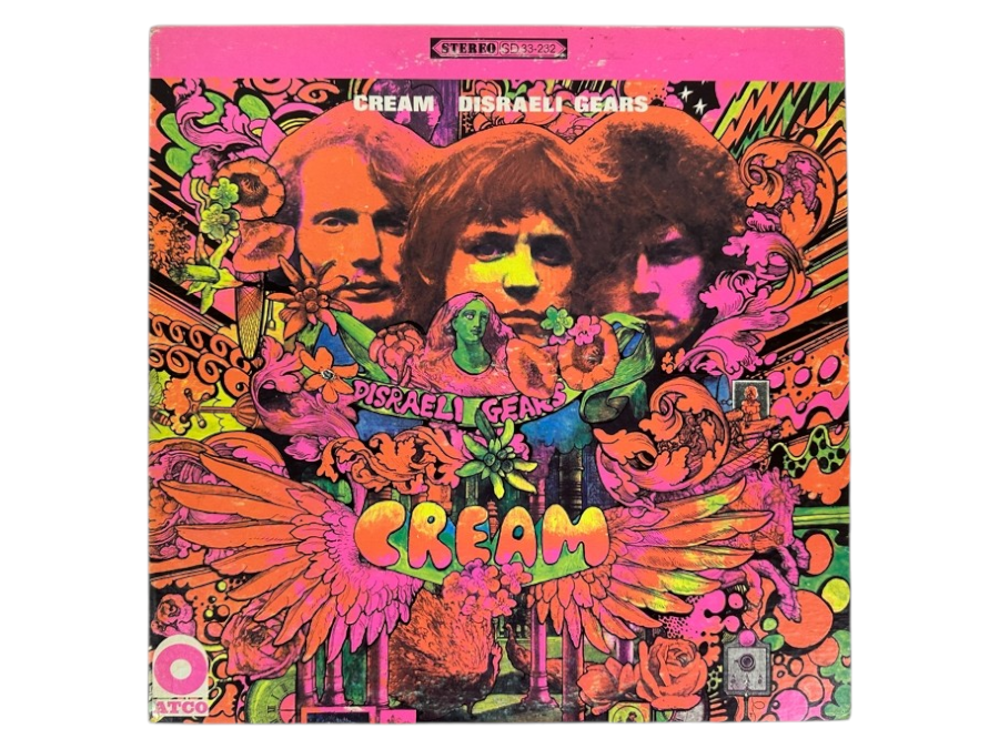 Cream - Disraeli Gears, ATCO SD 33-232, 1967 Vinyl Record