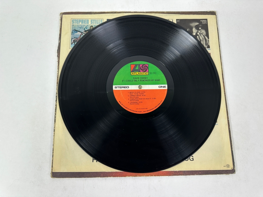 David Crosby - If I Could Only Remember My Name Atlantic Records - SD 7203 Vinyl Record [Photo 4]