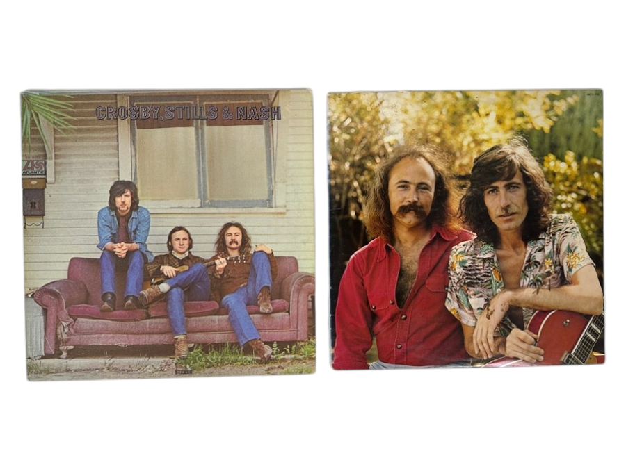 Crosby, Stills & Nash And Crosby & Nash Vinyl Records