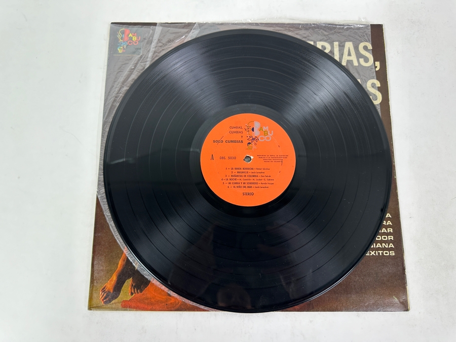 La Banda Borracha - Cumbias, Cumbias Y Solo Cumbias, Bambuco DBS 5030 Vinyl Record [Photo 4]