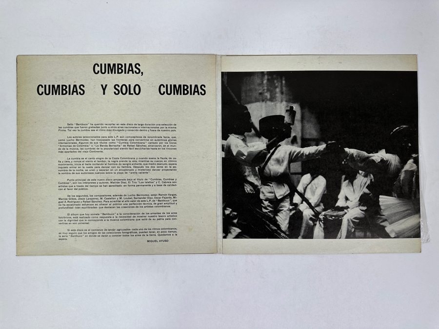 La Banda Borracha - Cumbias, Cumbias Y Solo Cumbias, Bambuco DBS 5030 Vinyl Record [Photo 2]