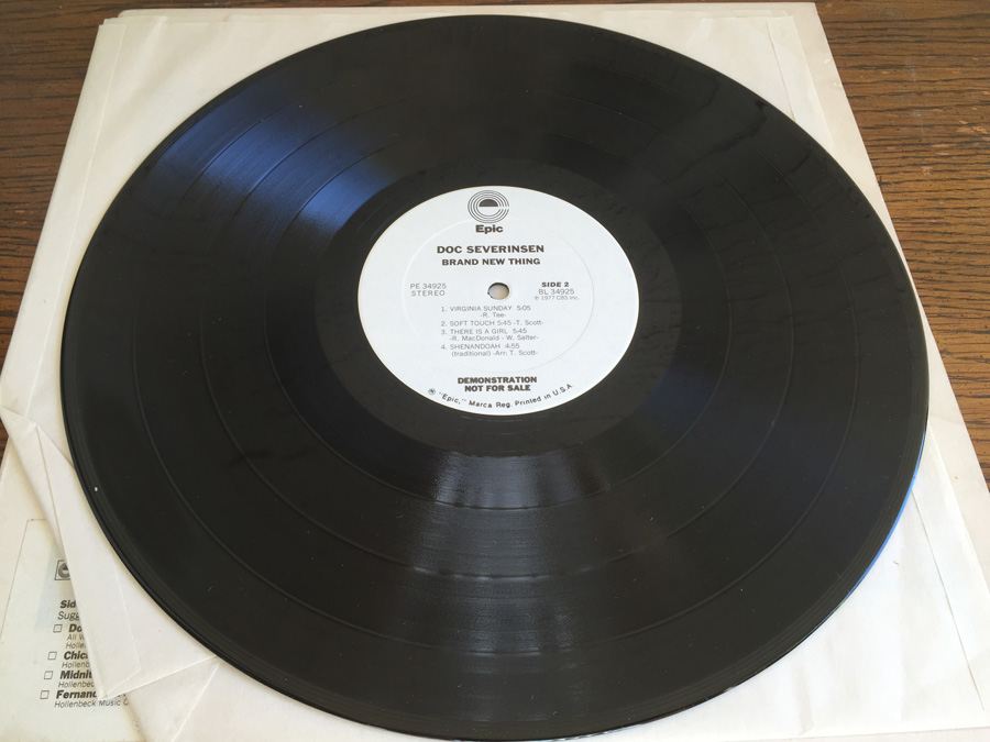 Doc Severinsen ‎- Brand New Thing - Epic ‎- PE-34925 - PROMO [Photo 6]