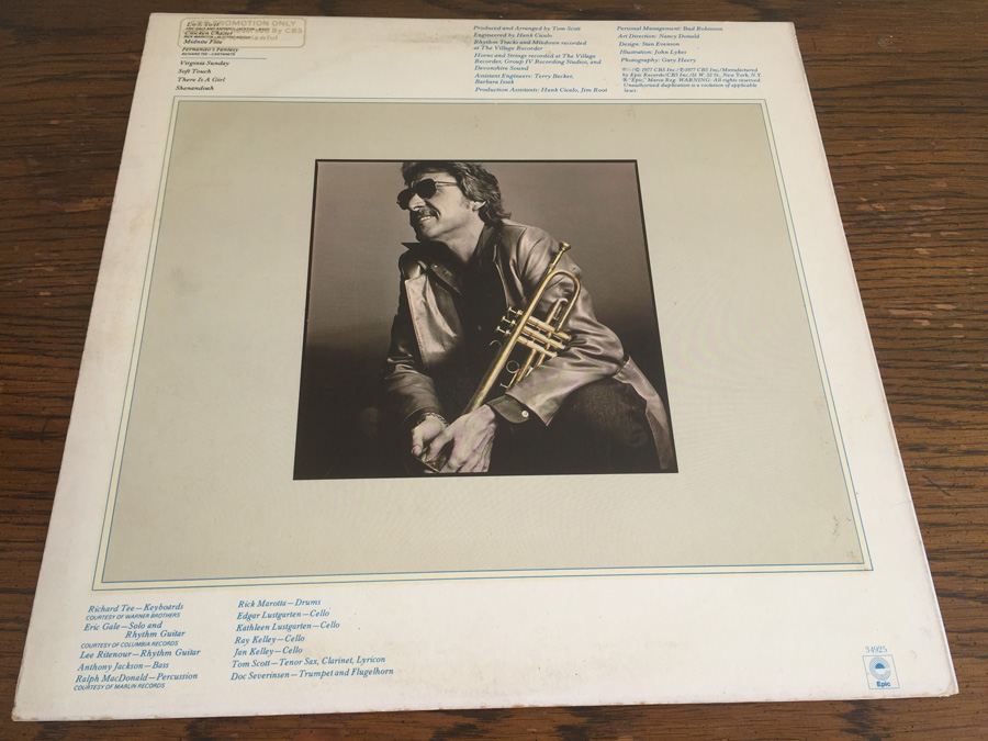 Doc Severinsen ‎- Brand New Thing - Epic ‎- PE-34925 - PROMO [Photo 2]