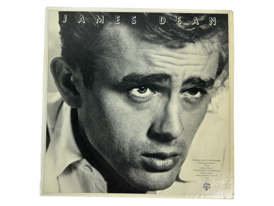 James Dean - Original Sound Track Excerpts Dialog And Music, Warner Bros. Records, BS 2843 1975 Vinyl Record