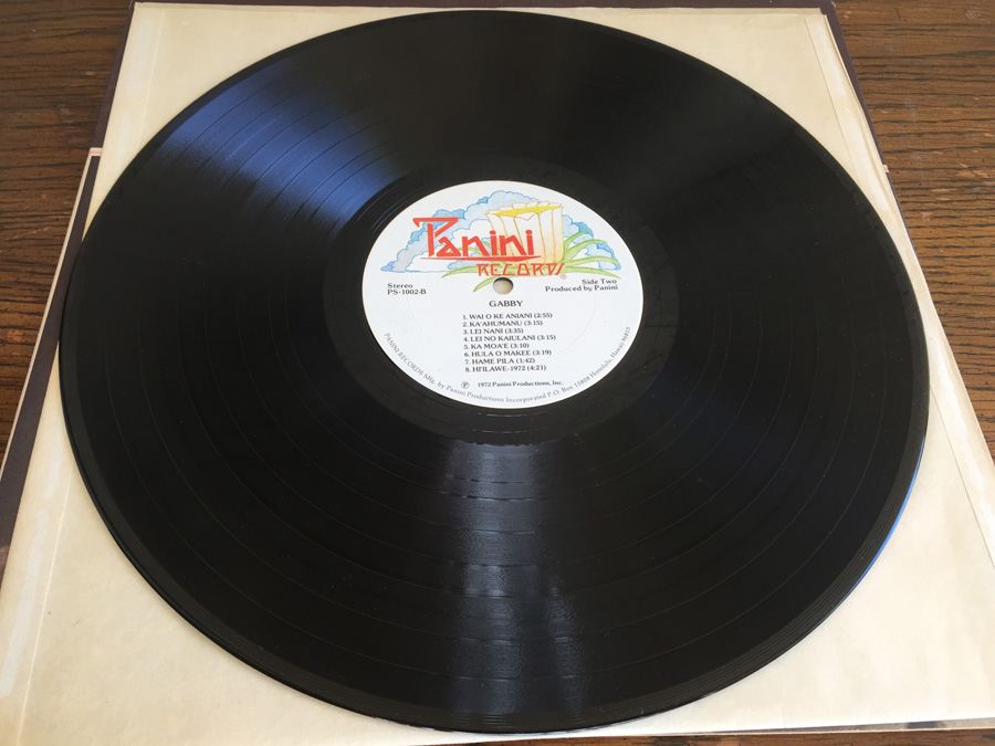 Gabby Pahinui ‎- Gabby - Panini Records ‎- PS-1002 [Photo 8]