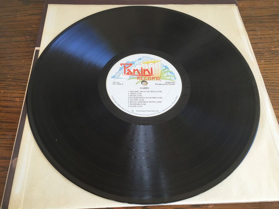 Gabby Pahinui ‎- Gabby - Panini Records ‎- PS-1002 [Photo 6]