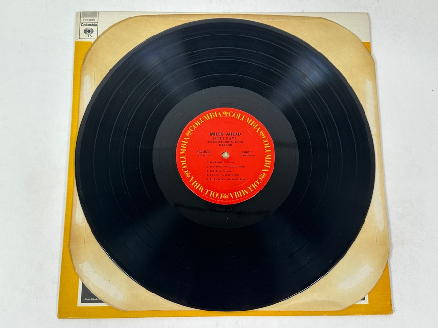 Miles Davis - Miles Ahead - Iconic Jazz Album - Columbia PC 8633 Vinyl Record [Photo 3]