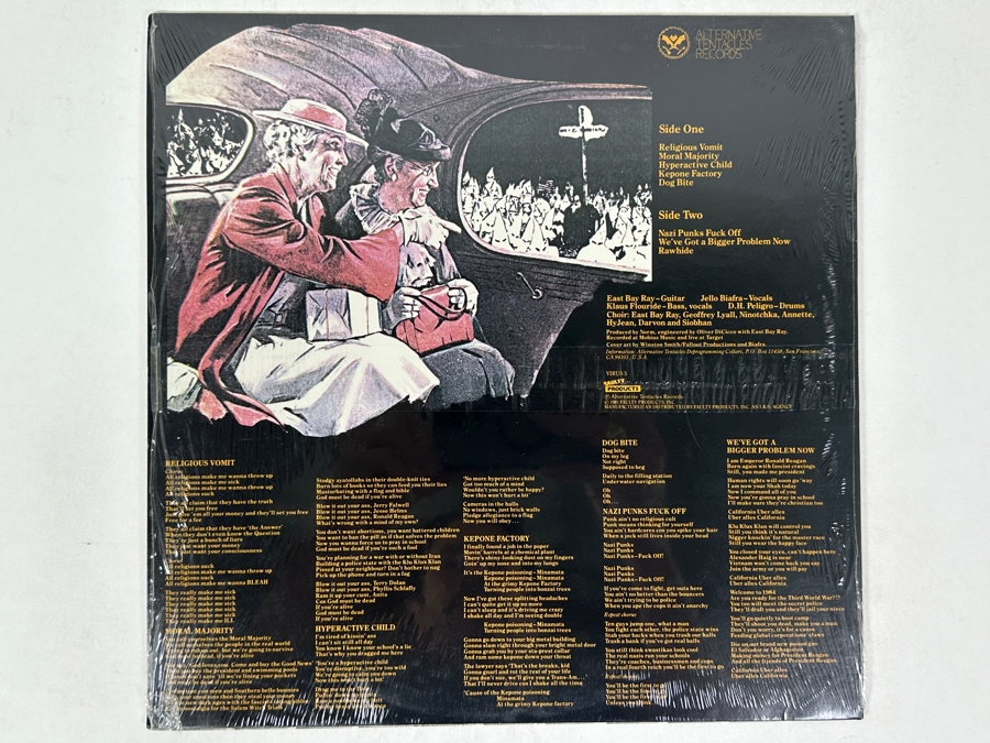 Dead Kennedys - In God We Trust, Inc. A Landmark Release From Alternative Tentacles VIRUS 5 1981 - Highly Collectible Vinyl Record [Photo 2]