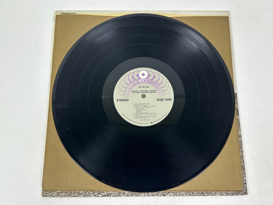 Delaney & Bonnie & Friends - On Tour With Eric Clapton, ATCO SD 33-326, 1970 Vinyl Record [Photo 3]
