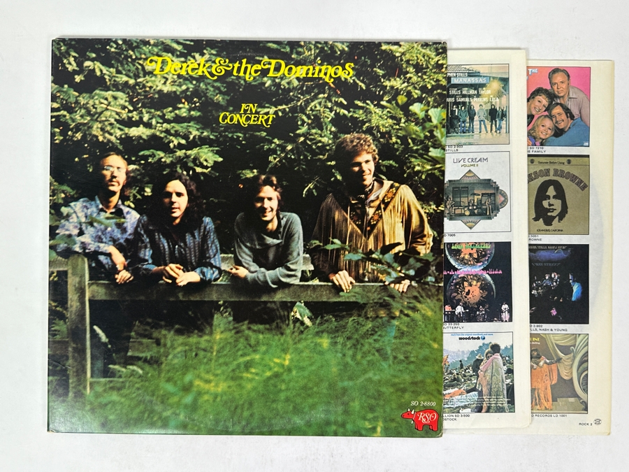 Derek & The Dominos - In Concert RSO SD 2-8800 1973 Vinyl Record [Photo 4]