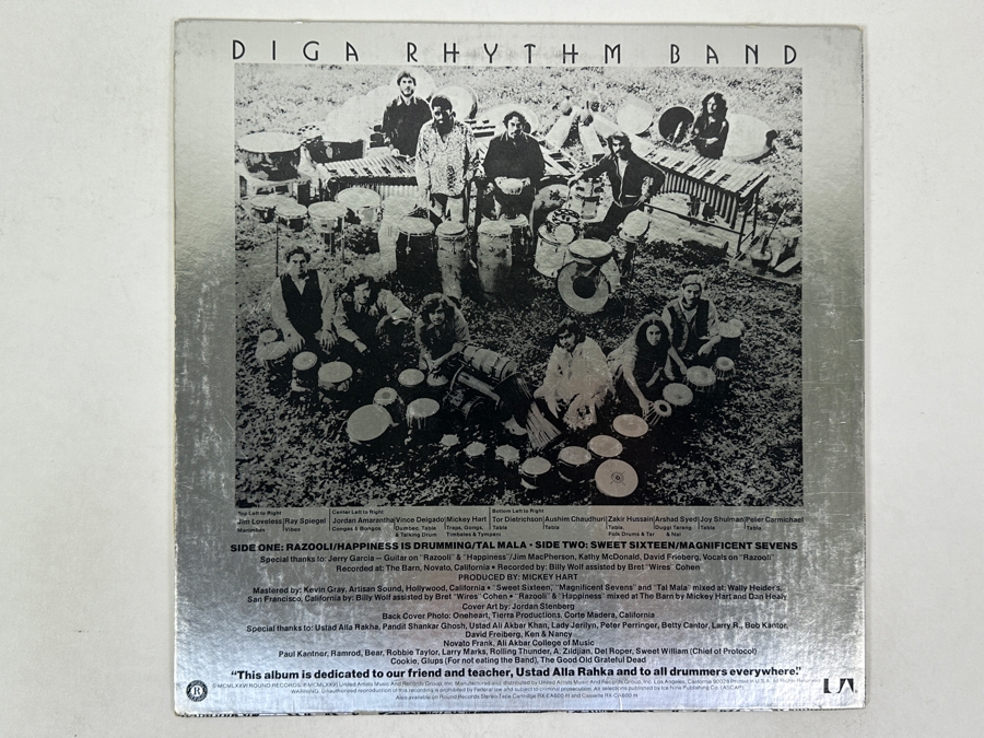 Diga Rhythm Band - Diga Round Records RX-LA600-G 1976 Vinyl Record [Photo 3]