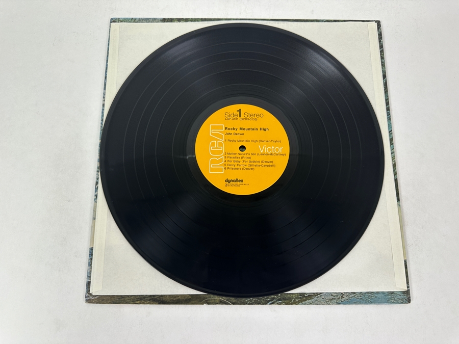 John Denver - Rocky Mountain High RCA Victor LSP-4731 1972 Vinyl Record [Photo 4]
