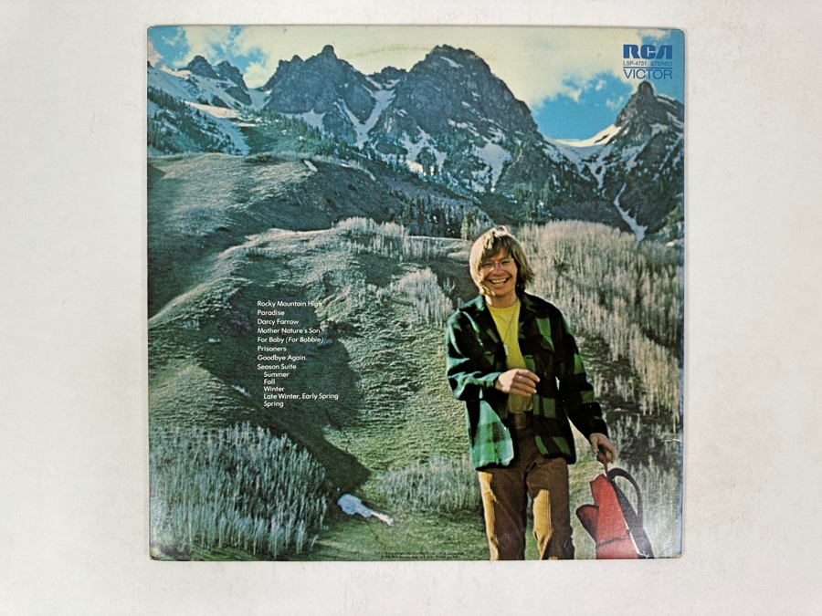 John Denver - Rocky Mountain High RCA Victor LSP-4731 1972 Vinyl Record [Photo 3]