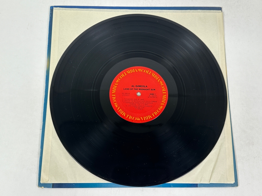 Al Di Meola - Land Of The Midnight Sun, Columbia PC 34074, 1976 Vinyl Record [Photo 3]
