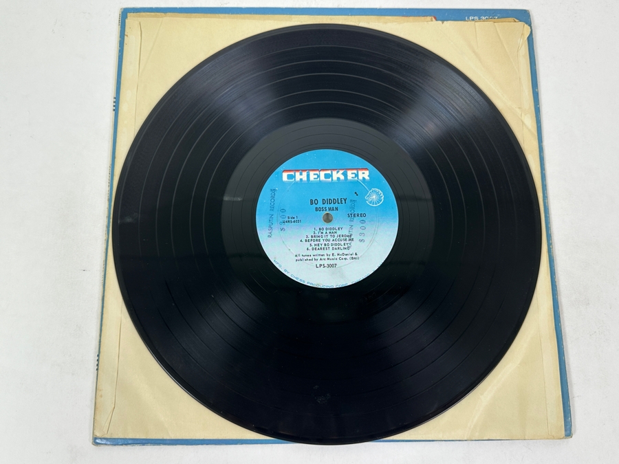 Bo Diddley - Boss Man, Checker Records, LPS 3007, 1965, Vinyl Record [Photo 3]