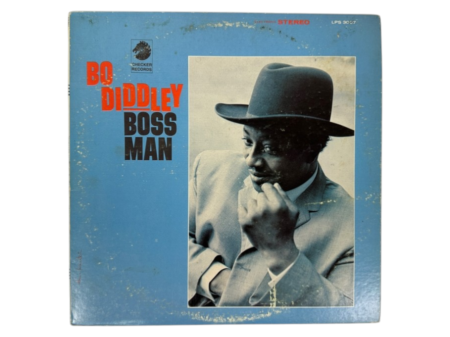 Bo Diddley - Boss Man, Checker Records, LPS 3007, 1965, Vinyl Record