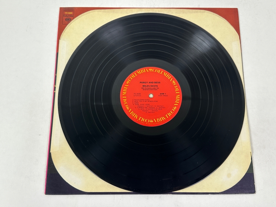 Miles Davis - Porgy And Bess Released By Columbia, PC 8085, 1977 Vinyl Record [Photo 3]