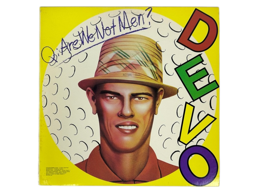 Devo - Q: Are We Not Men? A: We Are Devo! Warner Bros. Records BSK 3239 1978 Vinyl Record